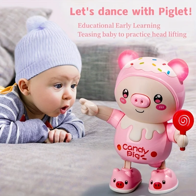 Kids Education Phone - Babi elektrik dengan cahaya musik gerak