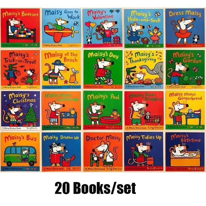 Kids Education Picture - Buku/Set Maisy Mouse gambar bahasa Inggris