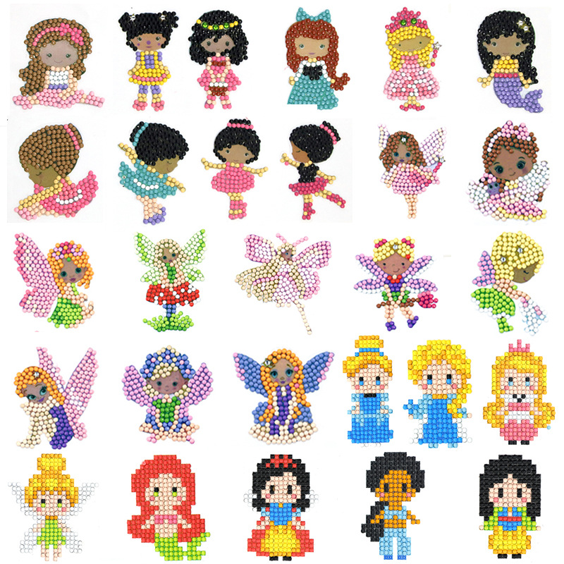 Kingdom Kids Education - Lukisan Berlian Frozen Snow White DIY
