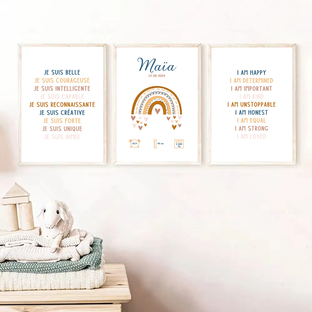 Kids Education Quote - Poster nama bayi kustom kutipan Pendidikan