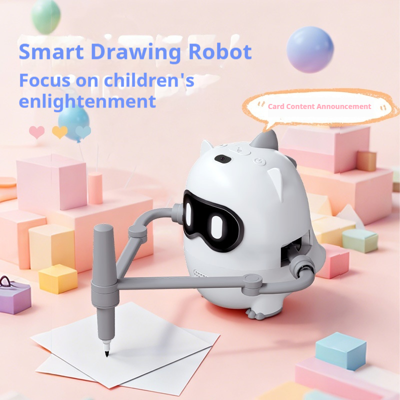 Kid Educational - Robot Gambar Dinosaurus Pintar Generik, Mainan