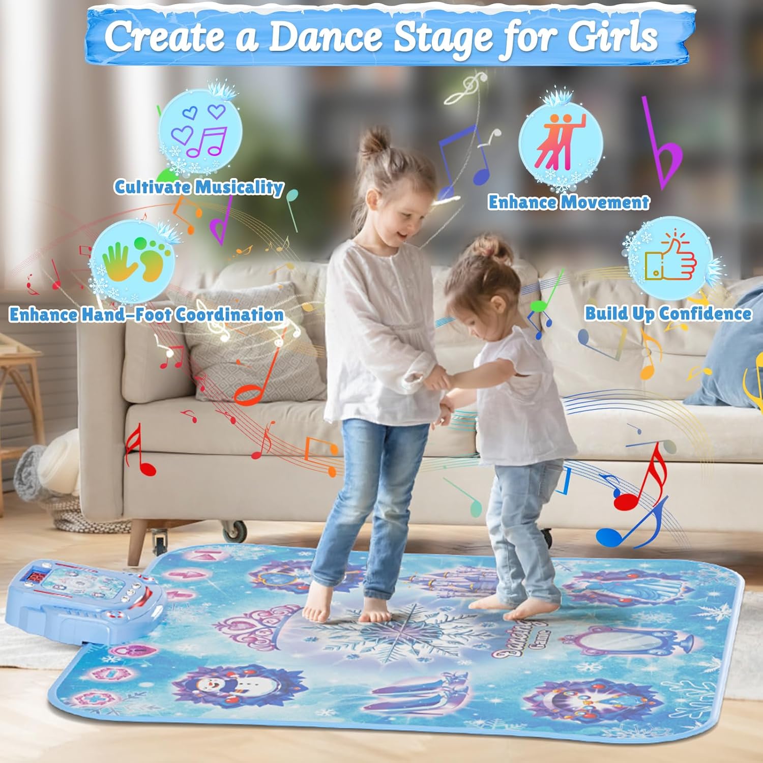 1 Buah Tikar Dansa Bluetooth N - Kids Education Phone ulasan dan harga