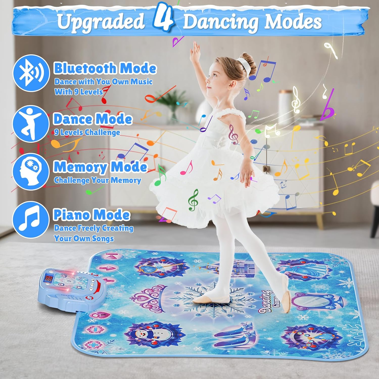 1 Buah Tikar Dansa Bluetooth N - Kids Education Phone ulasan dan harga