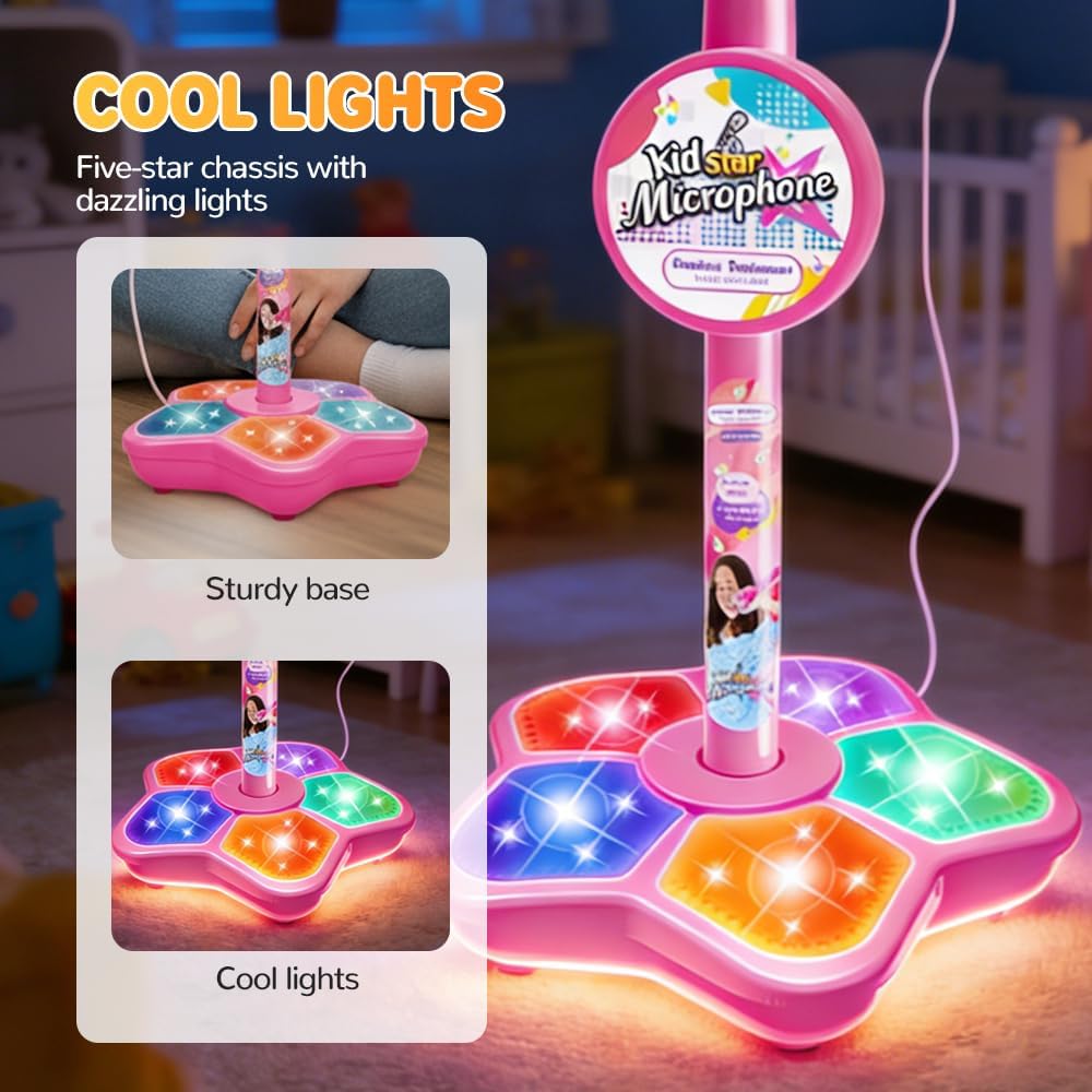 Mainan Stand Mikrofon Anak-ana - Kids Education Phone ulasan dan harga
