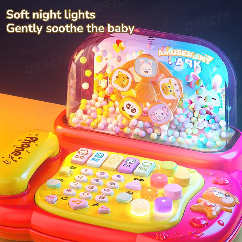 Mainan Telepon Elektrik Kartun - Kids Education Phone ulasan dan harga