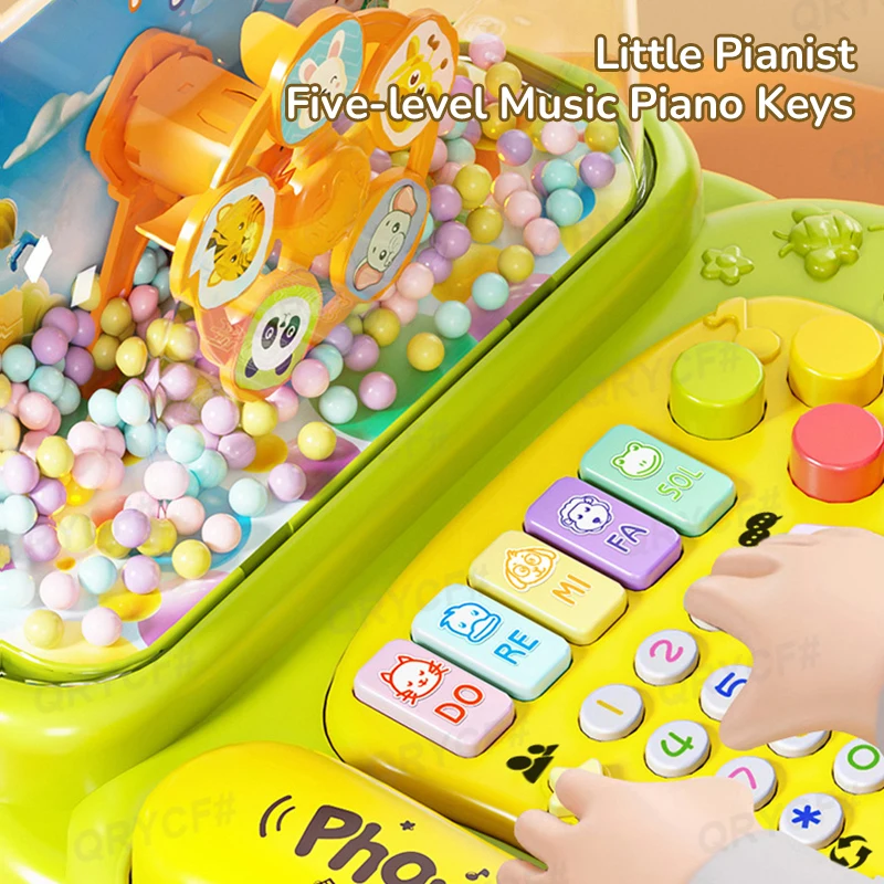 Mainan Telepon Elektrik Kartun - Kids Education Phone ulasan dan harga