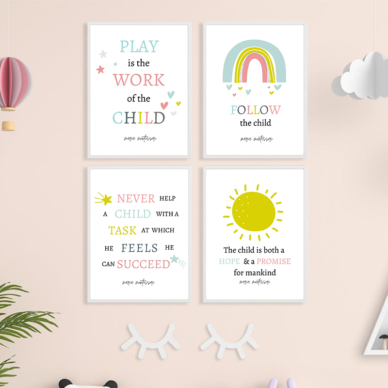 Bermain Adalah Karya Anak-anak - Kids Education Quote ulasan dan harga