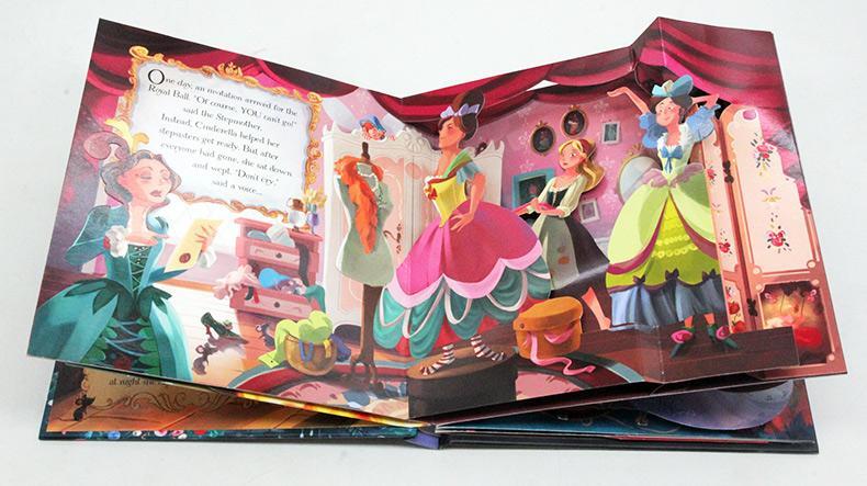Usborne Pop-Up Dongeng Cindere - Kids Education Picture ulasan dan harga