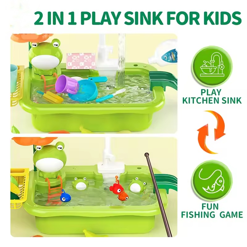 Wastafel Dapur Anak Baru, Mesi - Kids Education Phone ulasan dan harga