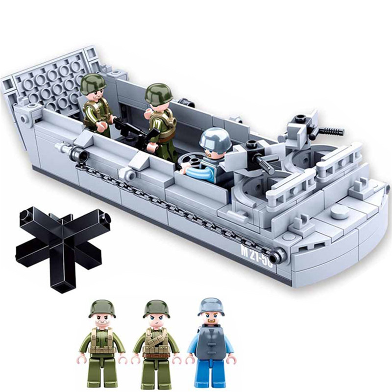 Sluban WW2 US militer Higgins  - Kids Education Usa ulasan dan harga