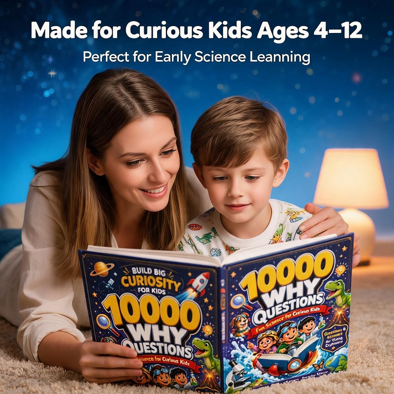 10000 Mengapa Buku Ensiklopedi - Kids Education Picture ulasan dan harga