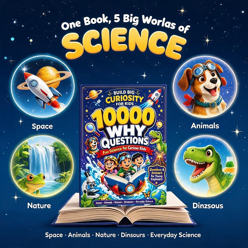 10000 Mengapa Buku Ensiklopedi - Kids Education Picture ulasan dan harga
