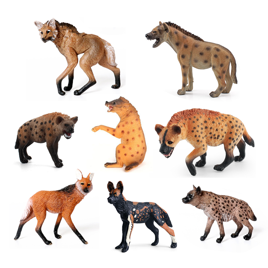 Hyena satwa liar plastik reali - Kids Education Picture ulasan dan harga