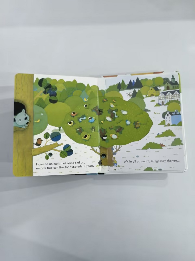 Usborne Peep Inside A Tree 3D  - Kids Education Picture ulasan dan harga