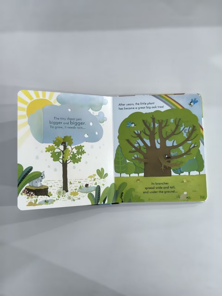 Usborne Peep Inside A Tree 3D  - Kids Education Picture ulasan dan harga