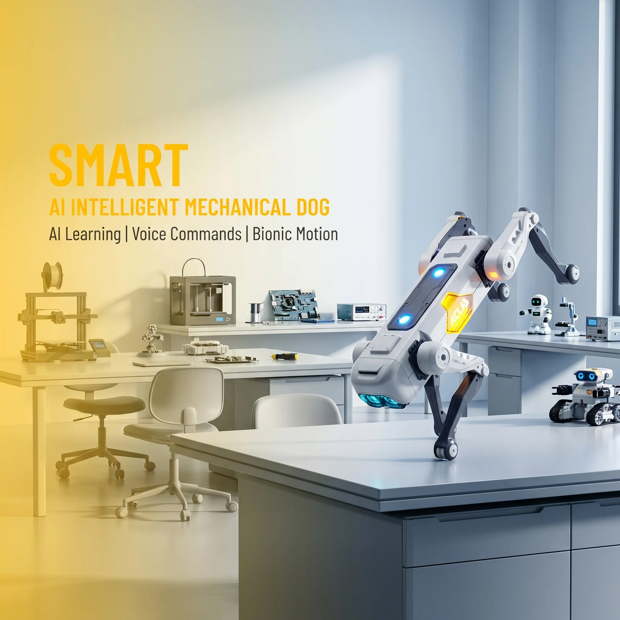 Robot Anjing Pintar AI, Kontro - Kid Educational ulasan dan harga